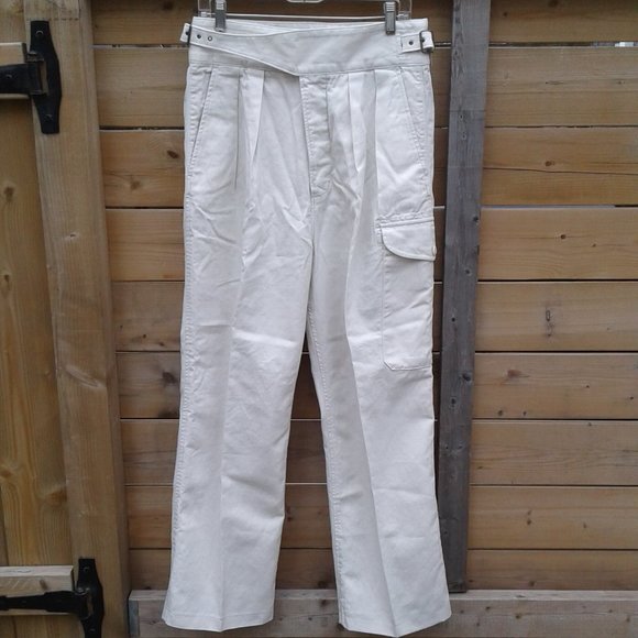 Banana Republic Heritage Explorer Linen Cotton Wide Leg Pant - Picture 5 of 9